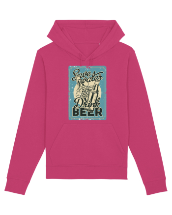 Save Water Drink Beer Raspberry