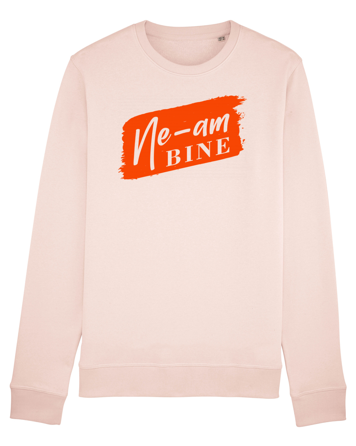 Bluză mânecă lungă Unisex Rise Candy Pink