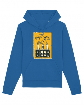 All you need is Beer Royal Blue