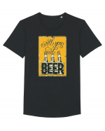 All you need is Beer Tricou mânecă scurtă guler larg Bărbat Skater