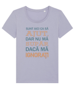 Ajutor de nadejde Tricou mânecă scurtă guler larg fitted Damă Expresser