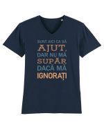 Ajutor de nadejde Tricou mânecă scurtă guler V Bărbat Presenter
