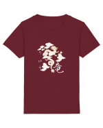 Dragon în Japoneză (ryuu) alb Tricou mânecă scurtă  Copii Mini Creator