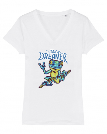 I am a dreamer White