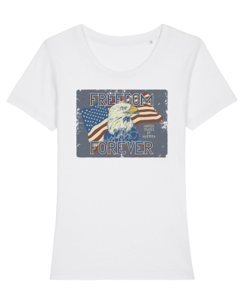 Freedom Forever America White