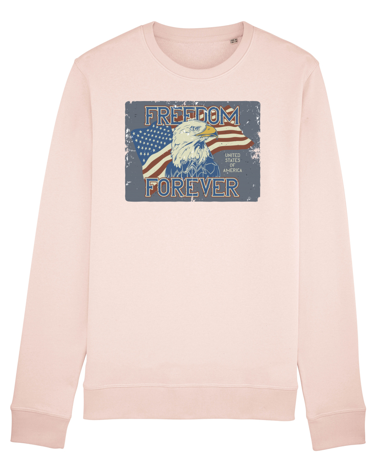 Bluză mânecă lungă Unisex Rise Candy Pink