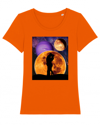 Love In The Moonlight  Bright Orange