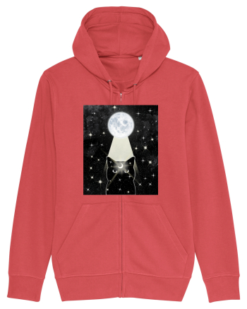 Moon Cat Carmine Red