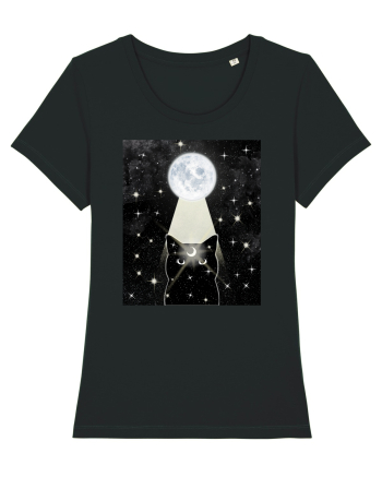 Moon Cat Black