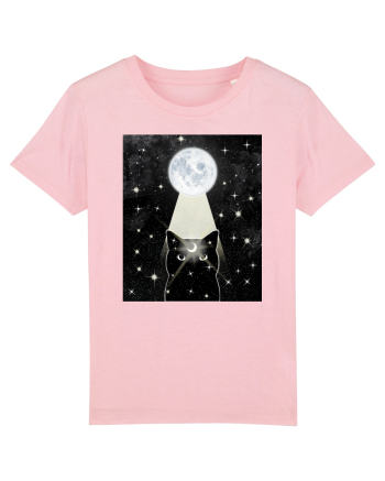 Moon Cat Cotton Pink