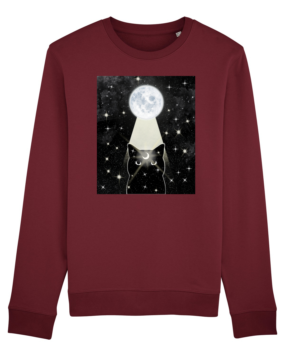 Bluză mânecă lungă Unisex Rise Burgundy