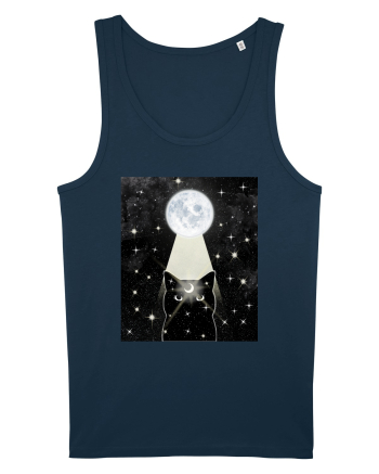 Moon Cat Navy