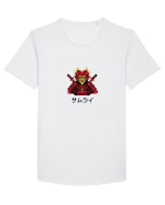 Samurai în Japoneză (pixel art) negru Tricou mânecă scurtă guler larg Bărbat Skater