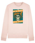 Where Words Leave off Music Speaks Bluză mânecă lungă Unisex Rise