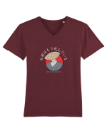 You're Already Dead (romaji) alb Tricou mânecă scurtă guler V Bărbat Presenter