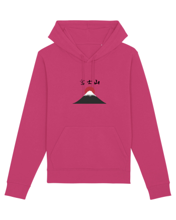 Muntele Fuji (Fujisan) kanji negru Raspberry