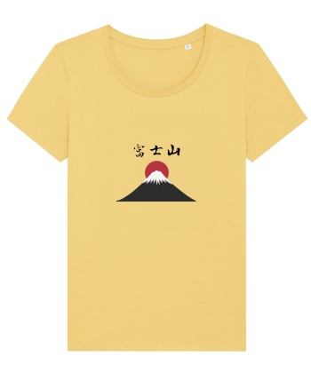 Muntele Fuji (Fujisan) kanji negru Jojoba