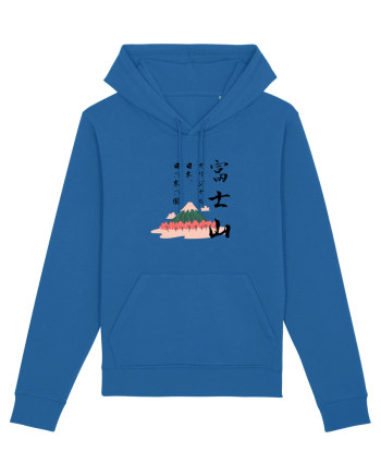 Muntele Fuji (Fujisan) negru  (ver 2) Royal Blue