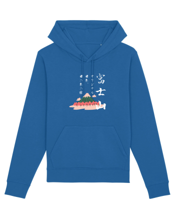 Muntele Fuji (Fujisan) negru (ver 2) Royal Blue