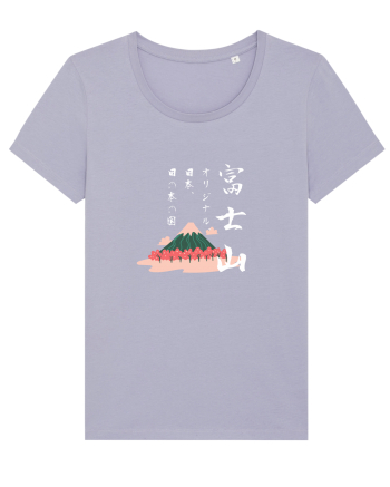 Muntele Fuji (Fujisan) negru (ver 2) Lavender