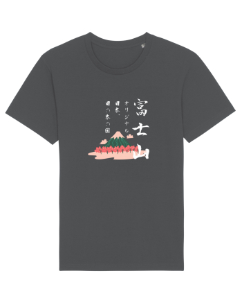 Muntele Fuji (Fujisan) negru (ver 2) Anthracite