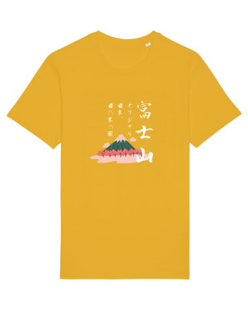 Muntele Fuji (Fujisan) negru (ver 2) Spectra Yellow