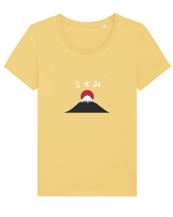 Muntele Fuji (Fujisan) kanji alb Jojoba