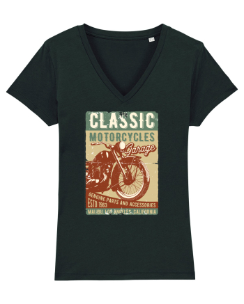 Classic Motorcycles Garage Black