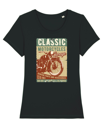 Classic Motorcycles Garage Black