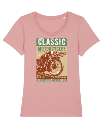 Classic Motorcycles Garage Canyon Pink