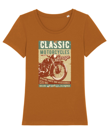 Classic Motorcycles Garage Roasted Orange