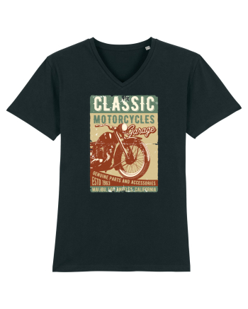 Classic Motorcycles Garage Black