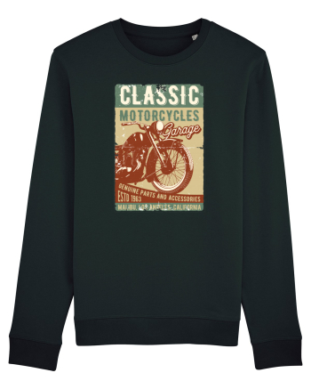Classic Motorcycles Garage Black