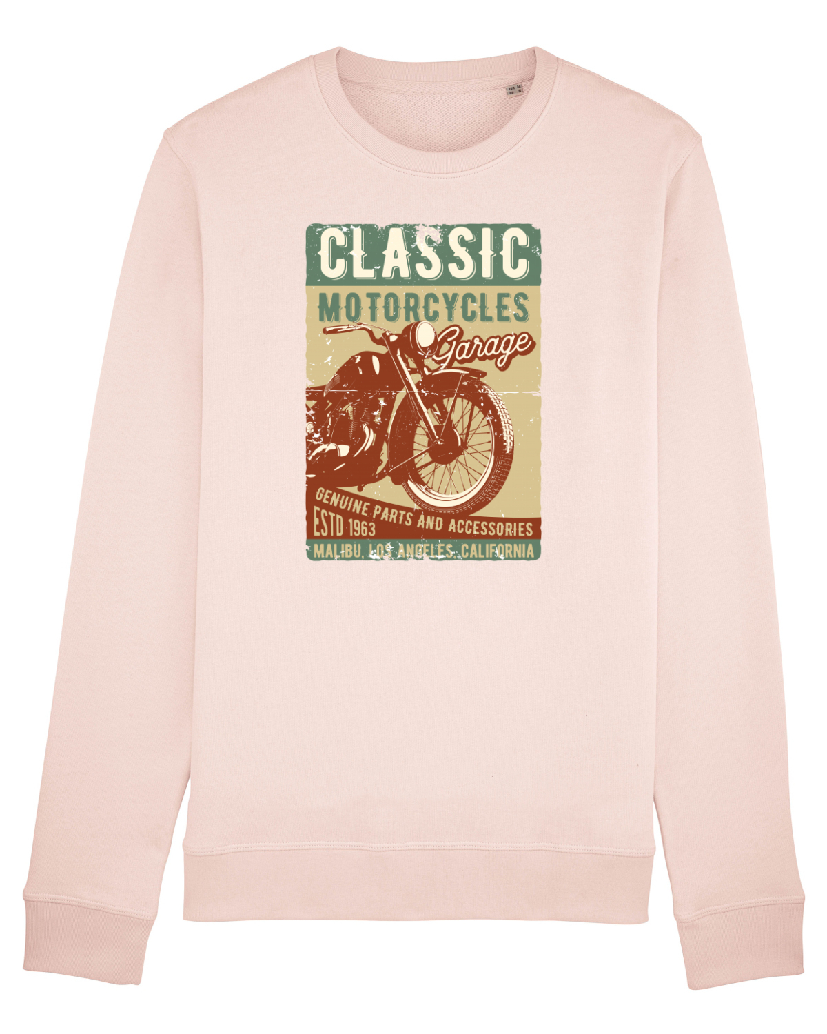 Bluză mânecă lungă Unisex Rise Candy Pink