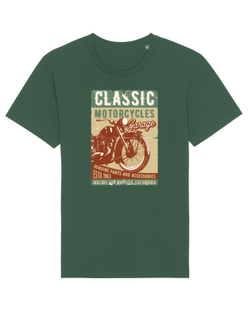 Classic Motorcycles Garage Bottle Green