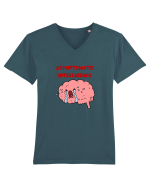 Asymptomatic Intelligence Tricou mânecă scurtă guler V Bărbat Presenter