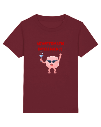 Asymptomatic Intelligence party in my brain Burgundy