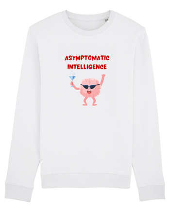 Asymptomatic Intelligence party in my brain White