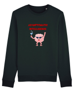 Asymptomatic Intelligence party in my brain Bluză mânecă lungă Unisex Rise