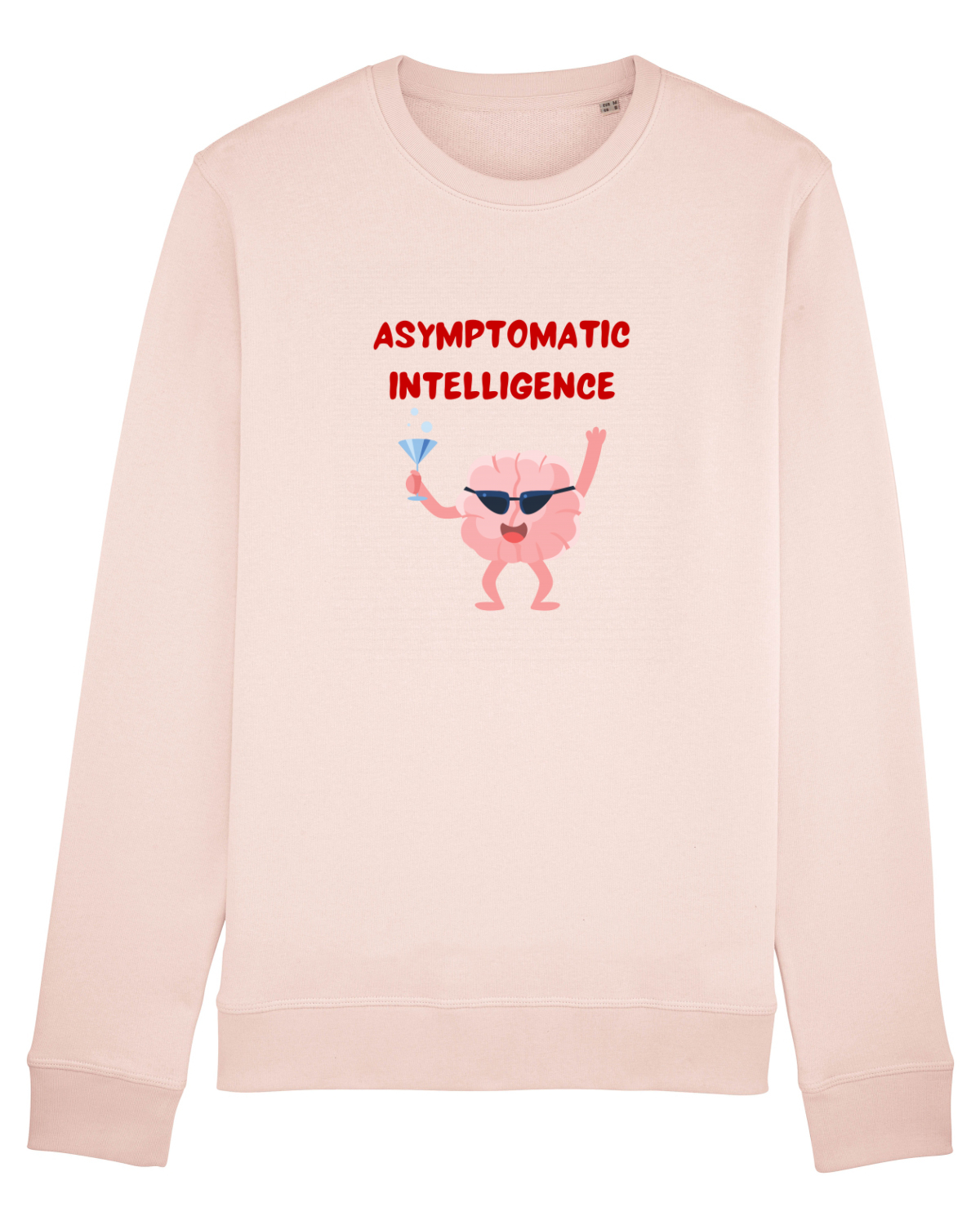Bluză mânecă lungă Unisex Rise Candy Pink