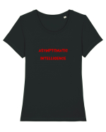Asymptomatic Intelligence party in my brain 1 Tricou mânecă scurtă guler larg fitted Damă Expresser