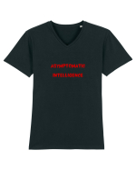 Asymptomatic Intelligence party in my brain 1 Tricou mânecă scurtă guler V Bărbat Presenter