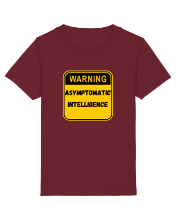 Warning symptomatic Intelligence  Burgundy