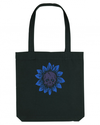 Sunflower skull Black