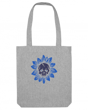 Sunflower skull Heather Grey