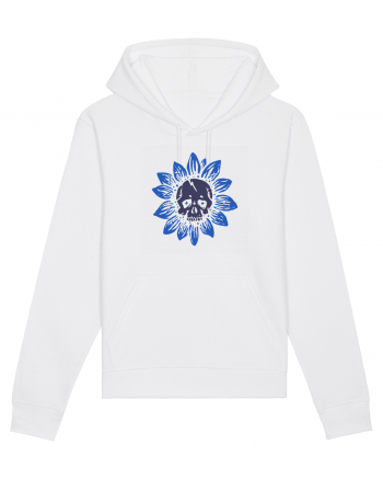 Sunflower skull White