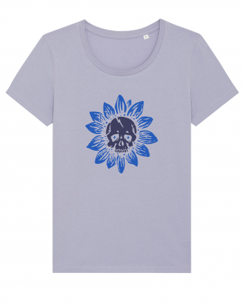 Sunflower skull Lavender