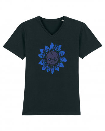 Sunflower skull Black