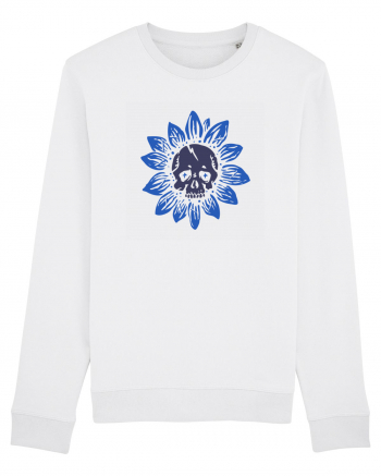 Sunflower skull White