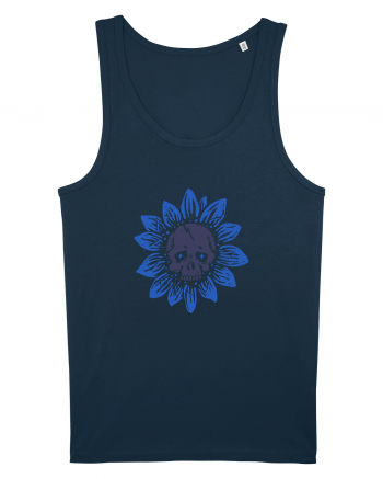 Sunflower skull Navy